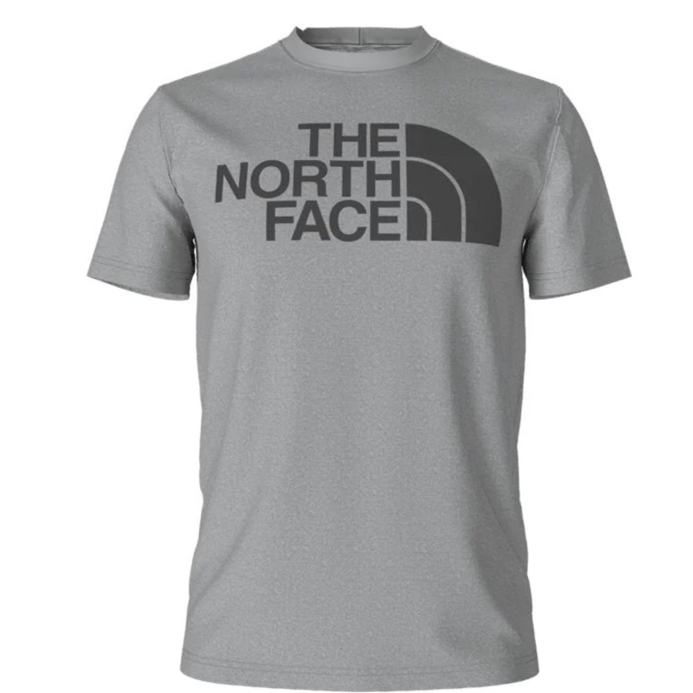 Mens The North Face Half Dome Gray Tee